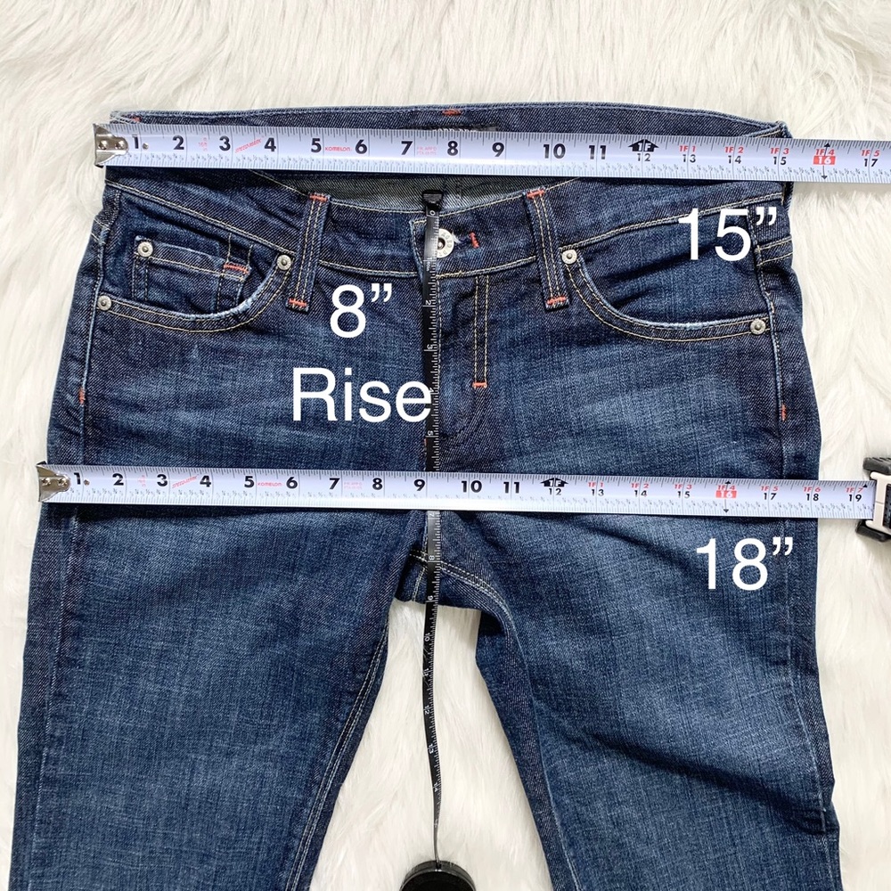 SOLD-James Jeans Cropped Dry Aged Denim Jeans - Picture 8 of 9